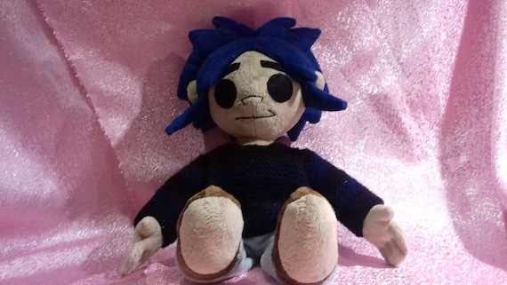 Toy Made From Drawing Inspired By Gorillaz Plush Commissioned Plush Stuffed Custom Toy Toy From Music Video