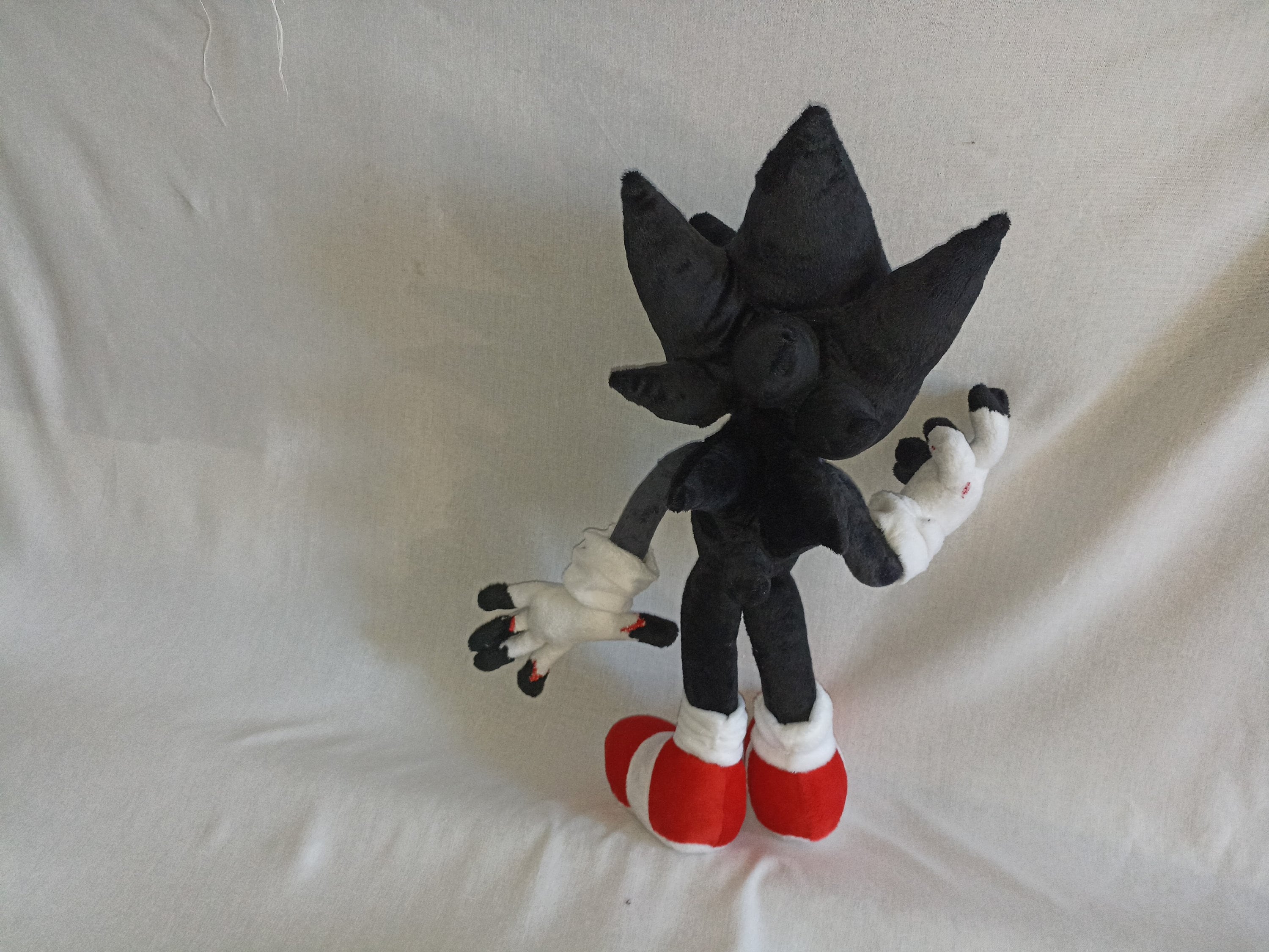 Custom Plush Just Like Dark Sonic the Sonic X the Dark Brotherhood