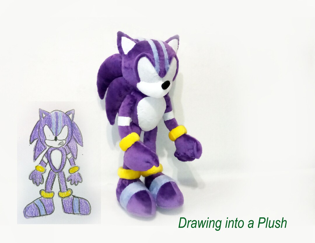 Сustom Plush Just Like Darkspine Sonic and the Secret Rings 