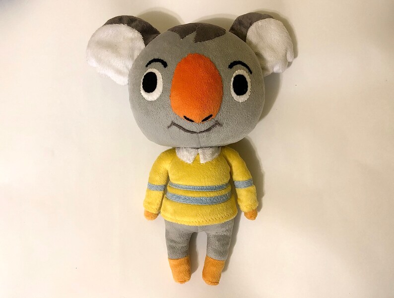 Ozzie / Animal Crossing inspired plush made to order 37 cm | Etsy