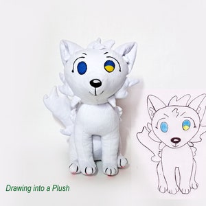 Custom Plush Just Like Basil Omari Game Inspired funmade 