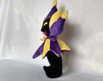 Custom Plush Just Like Dimentio From Super Paper Mario inspired funmade unofficial hand made to order from the drawing Not for Xmas