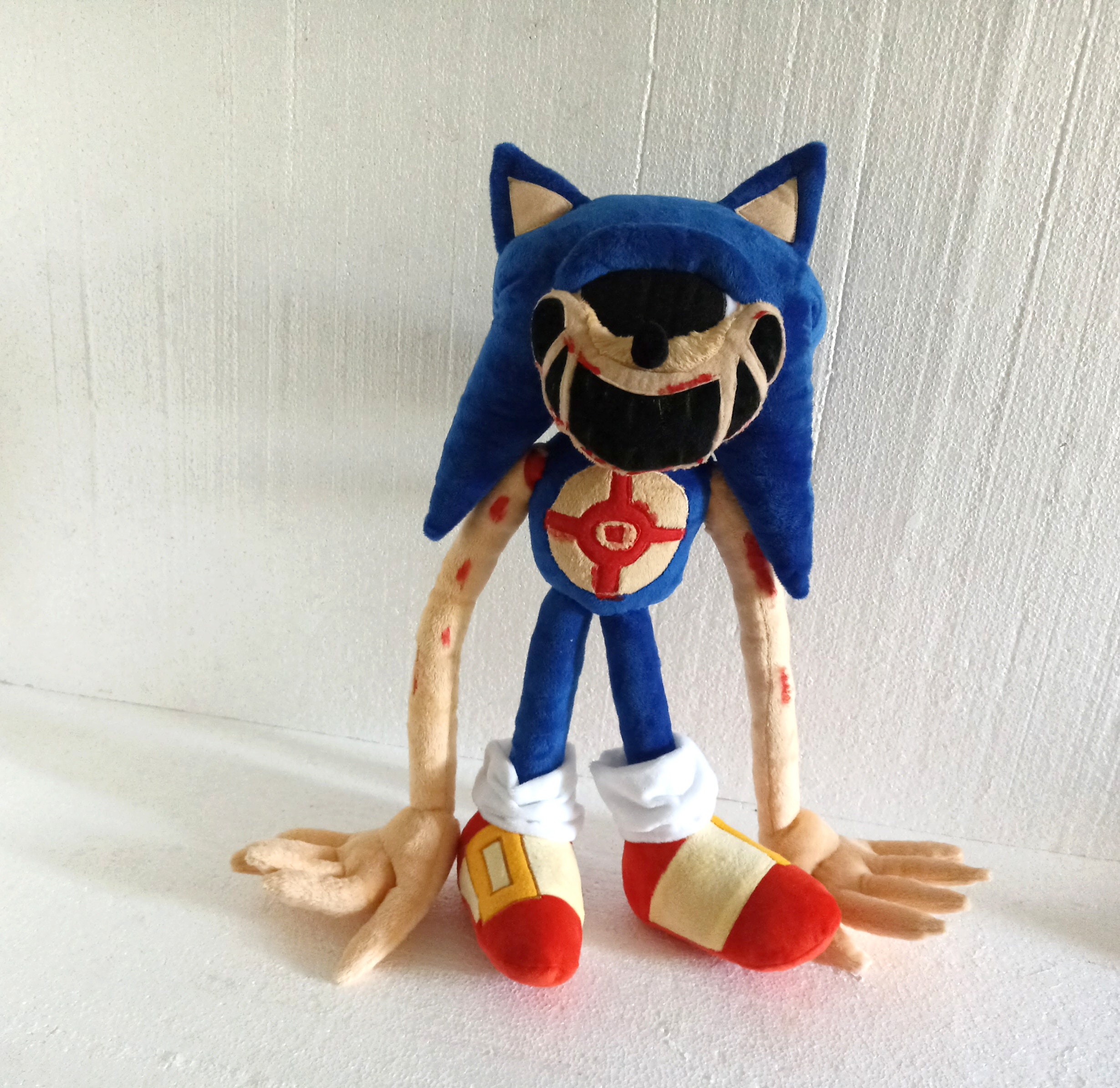 Custom Plush Just Like Sonic Exe Cyklop Sonic Plush Inspired 