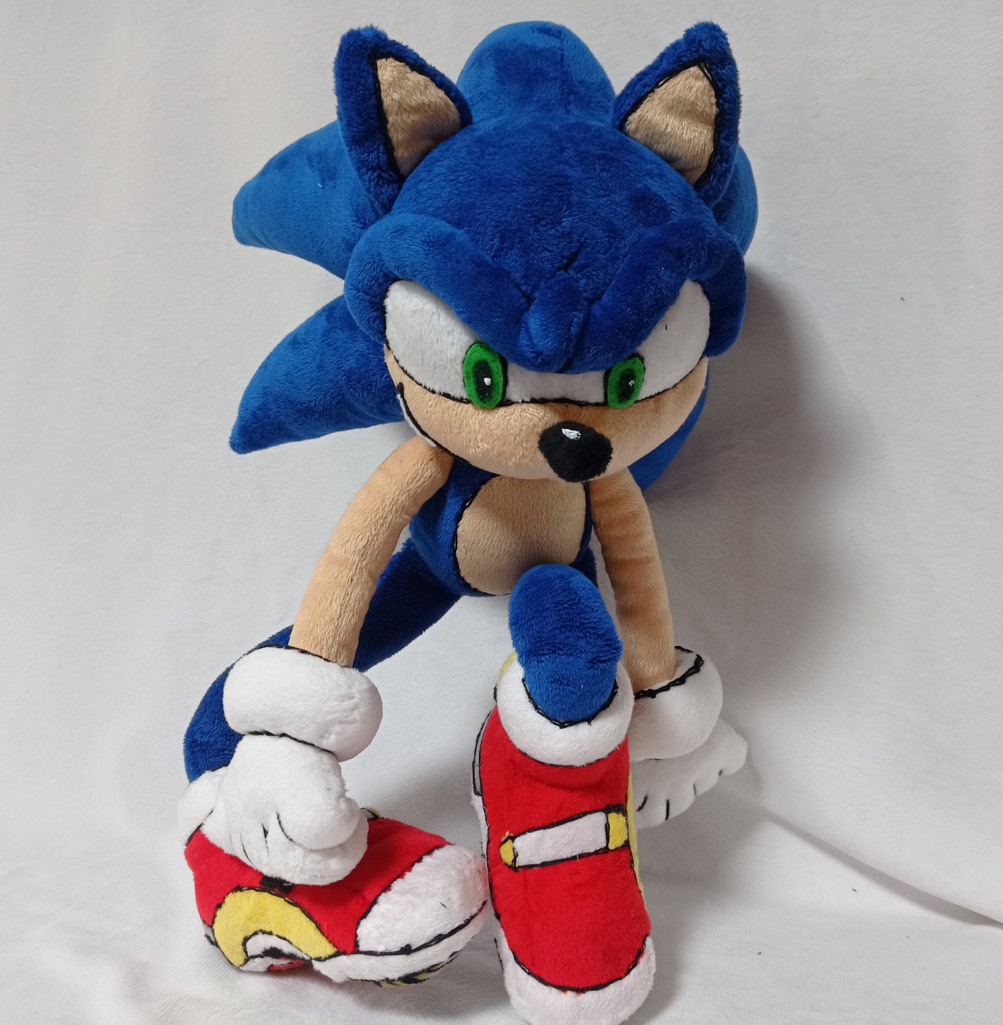 Custom plush just like Sonic Adventure 2 with Soap Shoes -  Portugal