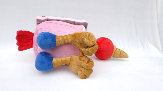 Custom Plush Just Like Dark Sonic the Sonic X the Dark Brotherhood Inspired  by funmade Handmade Fro Mthe Drawing to Order. 