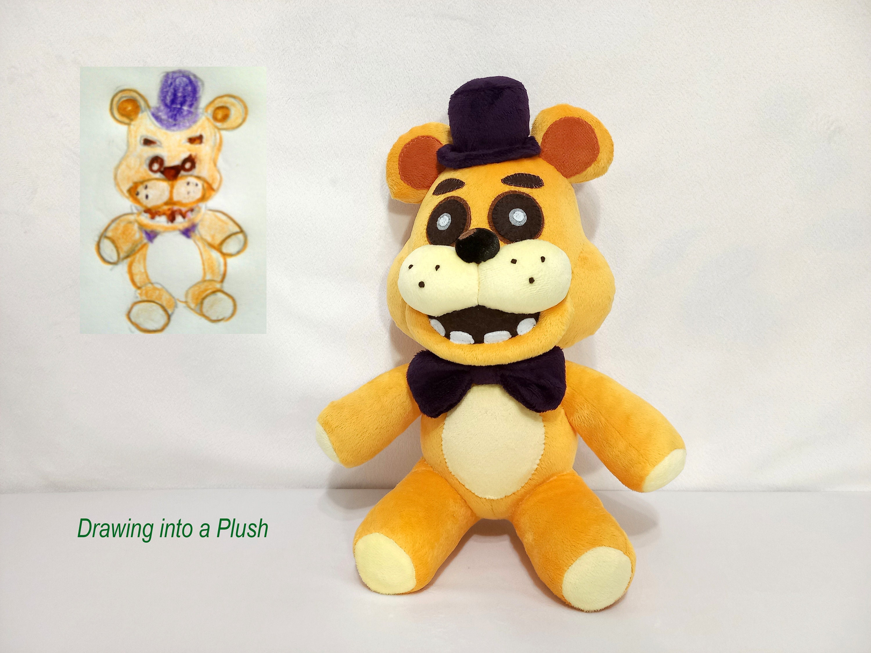 NEW 23cm FNAF Five Nights At Freddy's plush toys Nightmare Fredbear Golden  GIFT
