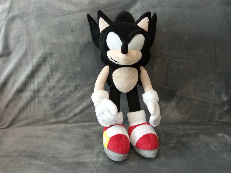 Custom plush inspired by Dark Sonic The Sonic X made to | Etsy