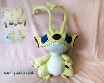 Custom Plush Just Like  Sparky Custom plush inspired by lilo and stitch experiment inspired unofficial, handmade to order.