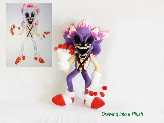 Сustom Plush Just Like Darkspine Sonic and the Secret Rings. 