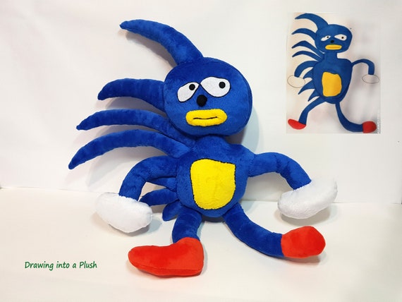 Mecha Sonic Inspired Custom Handmade Designer Toy