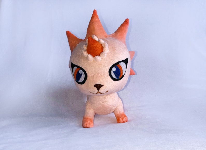 Custom plush toy inspired by Lioner monster from MapleStory. | Etsy