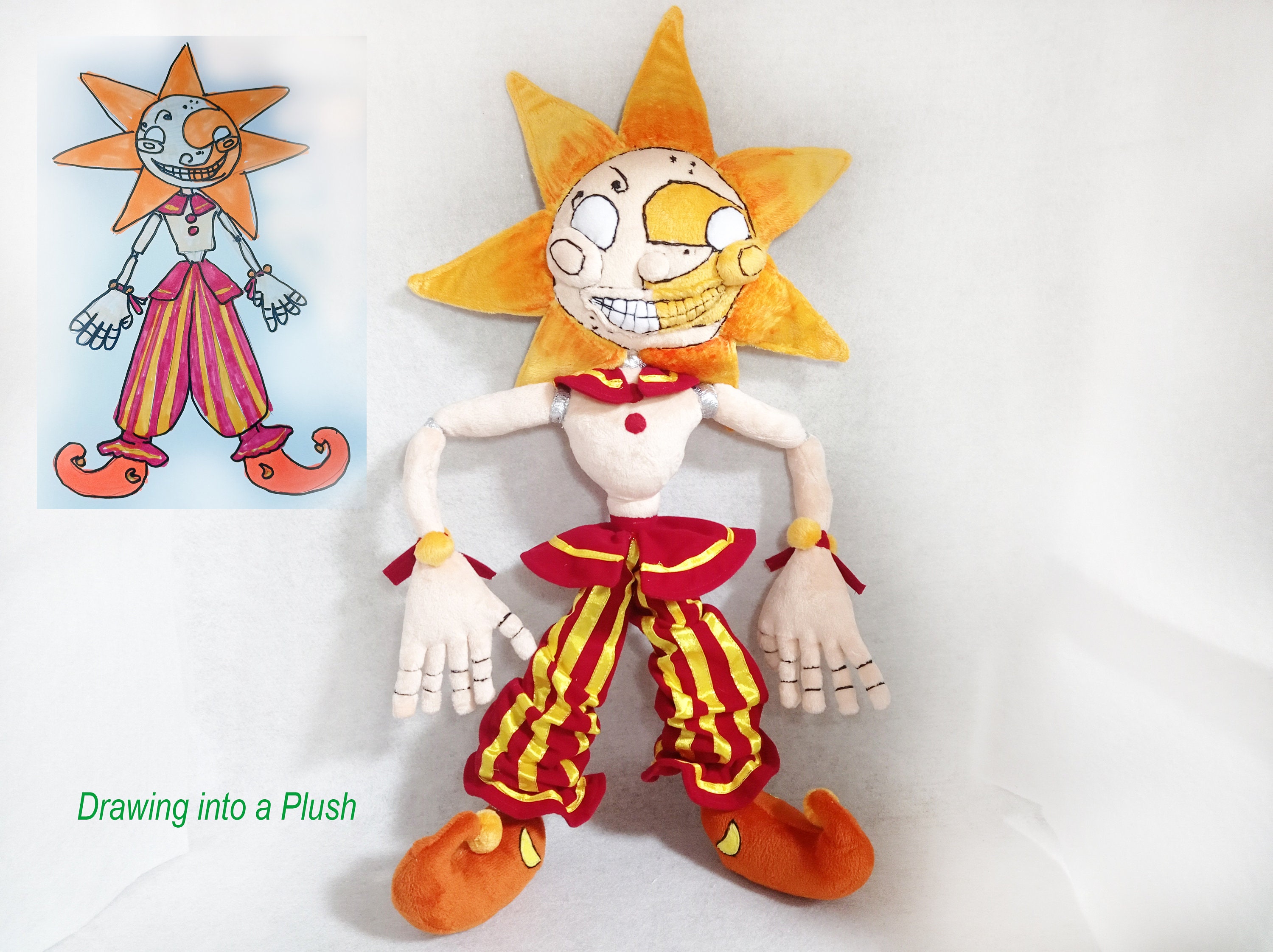 Custom Plush Just Like Dark Sonic the Sonic X the Dark Brotherhood Inspired  by funmade Handmade Fro Mthe Drawing to Order. 