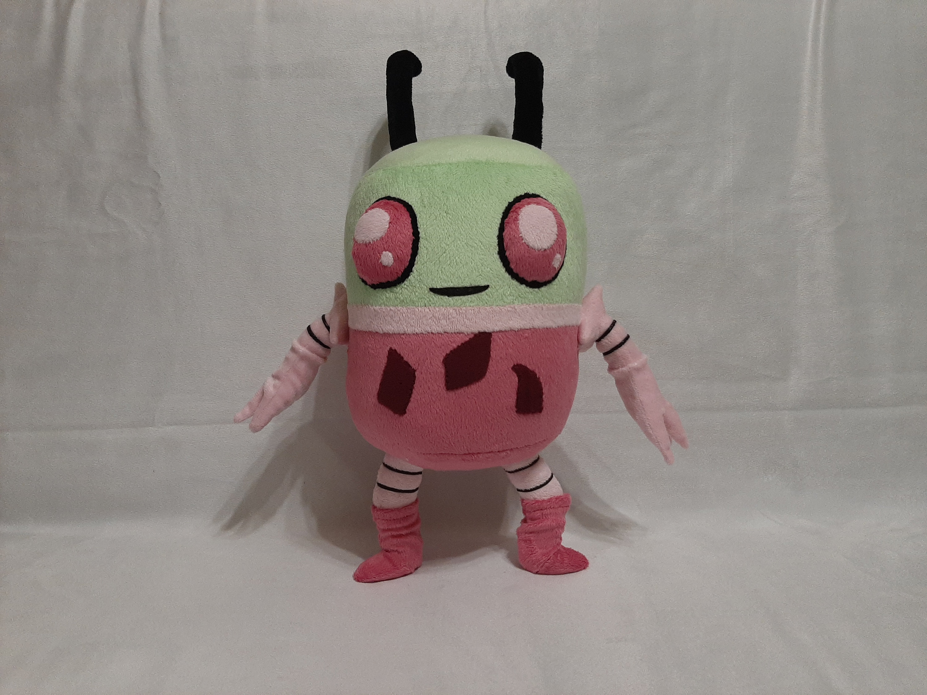 Custom Plush Just Like Invader Skoodge and Zim Alien Inspired