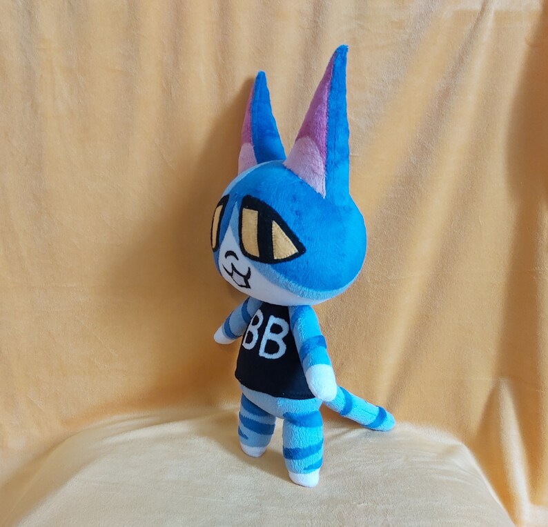 Custom plush moe cat animal crossing inspired plush made to | Etsy