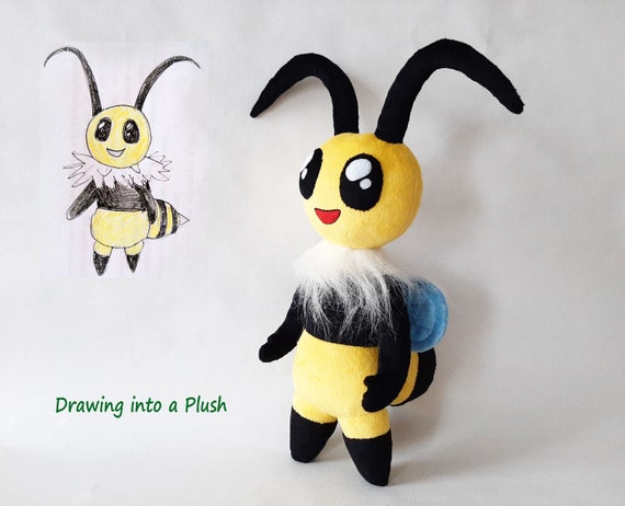 Custom Plush Just Like Tails Doll Inspired Plush funmade , Handmade to  Order From the Drawing. Not for Christmas 