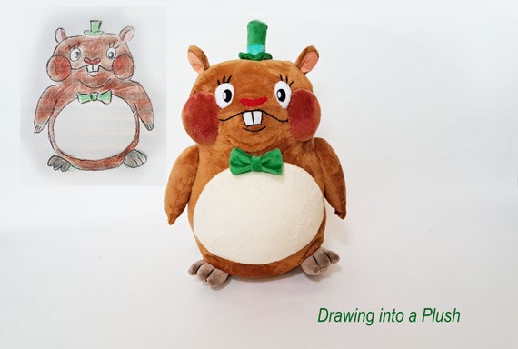 Custom Plush Just Like Tails doll inspired plush (funmade) , handmade to  order from the drawing. Not for Christmas