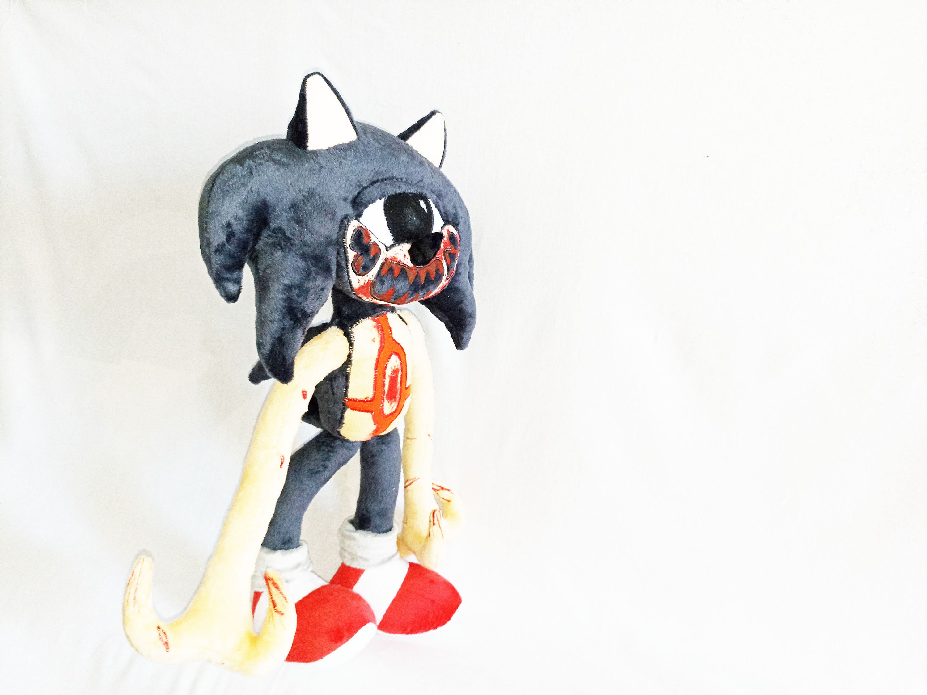 Custom Plush Just Like Sonic Exe Cyklop Sonic Plush Inspired