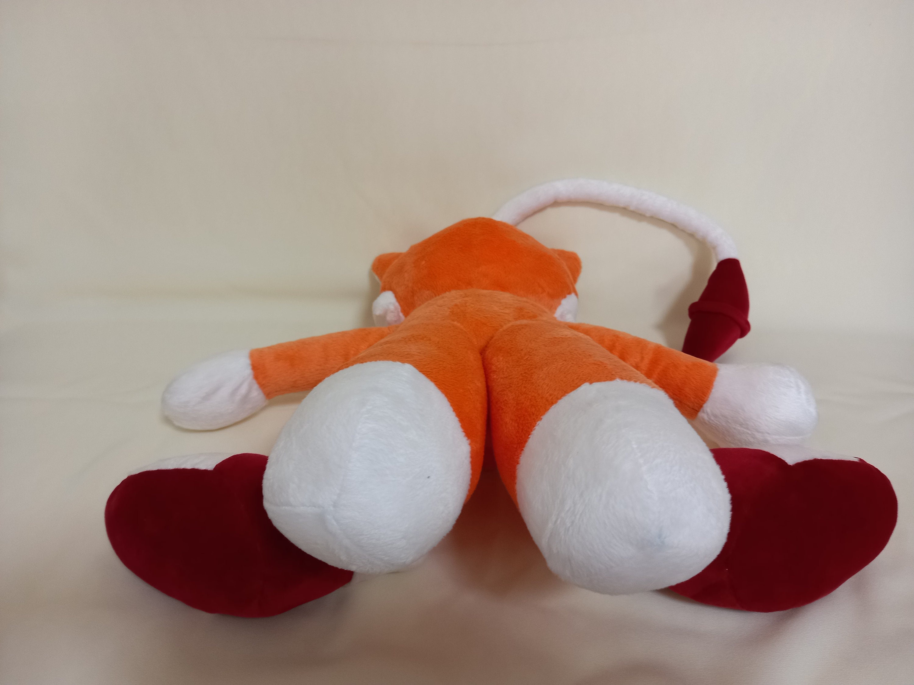 Custom Plush Just Like Tails doll inspired plush funmade 