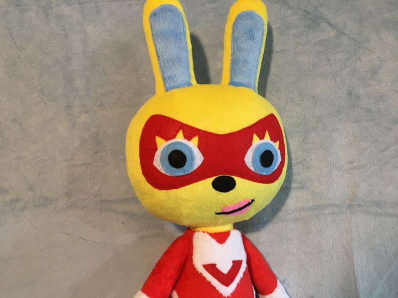 NOT FOR CHRISTMAS Custom plush Mira animal crossing inspired | Etsy