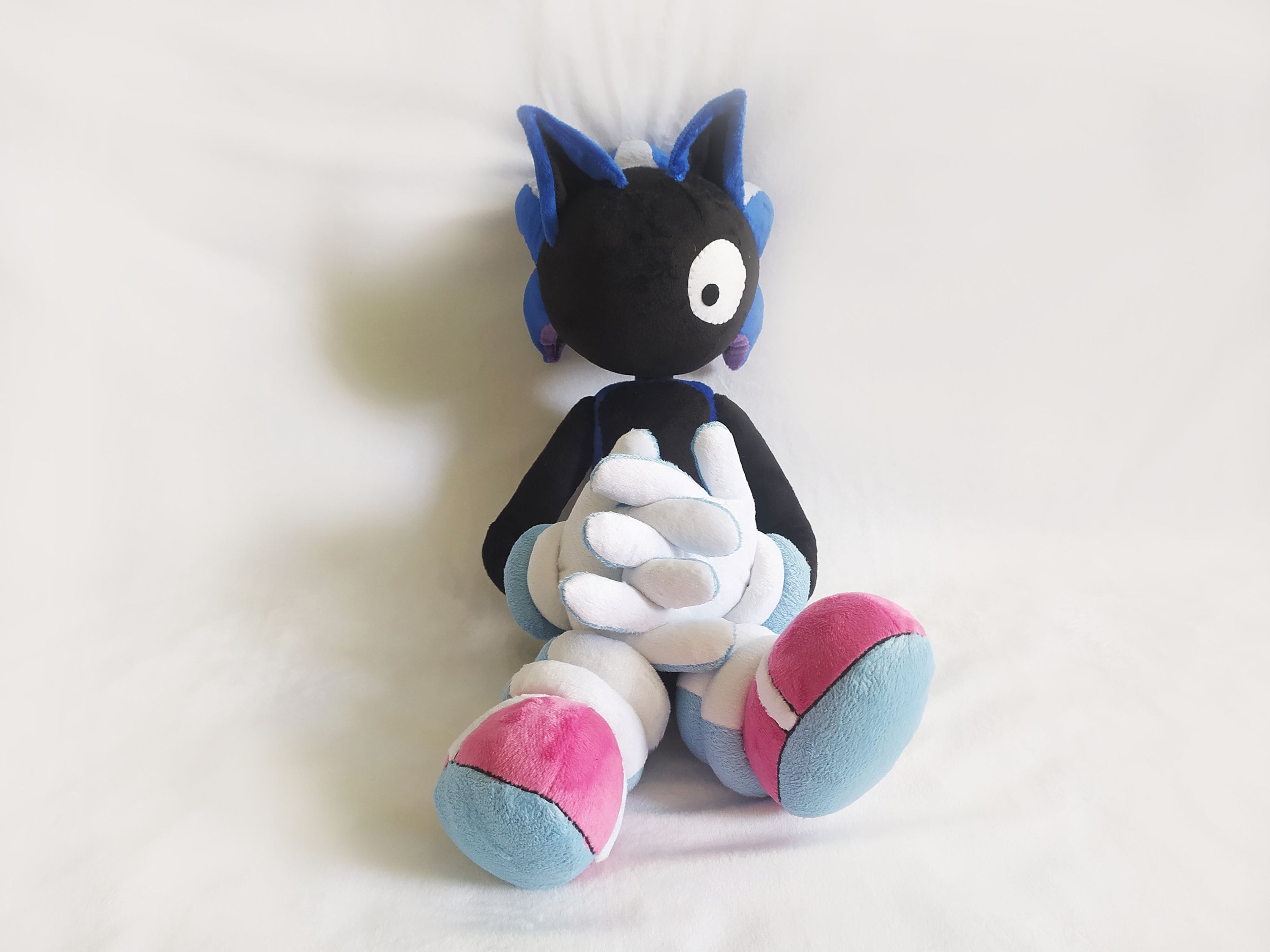 Custom Plush Just Like Sonic Exe Cyklop Sonic Plush Inspired Plush, Funmade  Unofficial Handmade to Order / 40 Cm Tall. 