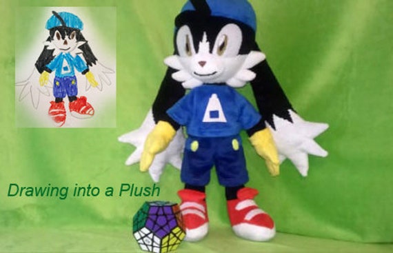 Custom Plush Just Like Tails doll inspired plush (funmade) , handmade to  order from the drawing. Not for Christmas