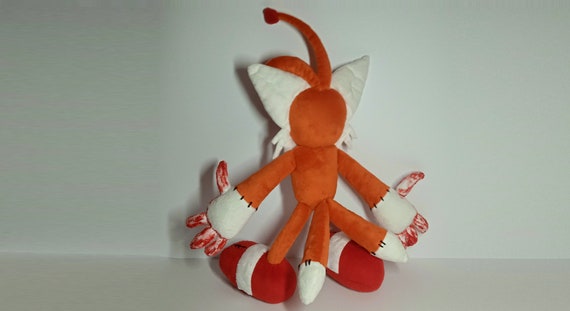 Custom Plush Just Like Tails doll inspired plush (funmade) , handmade to  order from the drawing. Not for Christmas