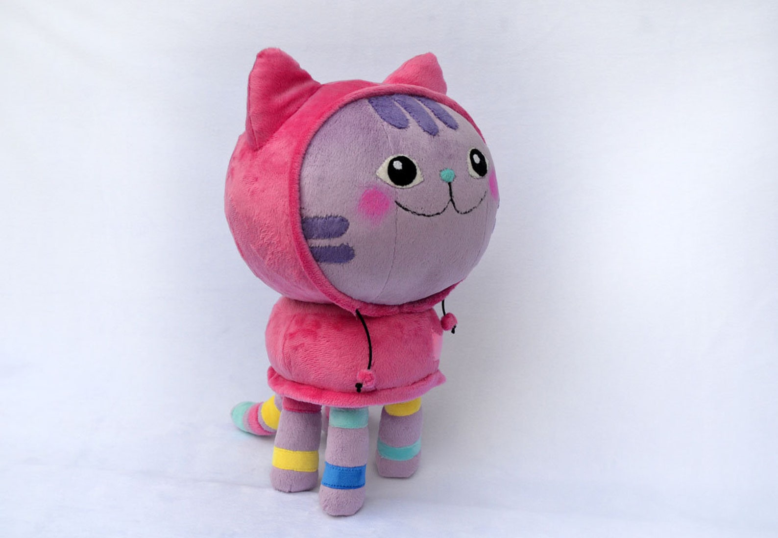 DJ Catnip from Gabbys Dollhouse inspired plush made to order Etsy