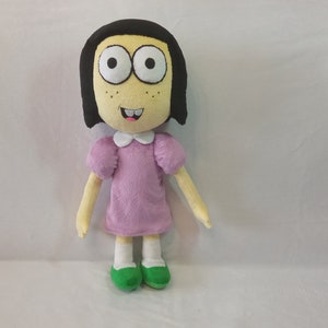 Custom plush Just Like Big City Greens Cricket Tilly inspired funmade plush, handmade to order from the drawing, 40 cm. Not for Christmas image 2