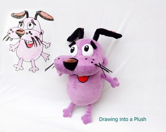 courage the cowardly dog doll