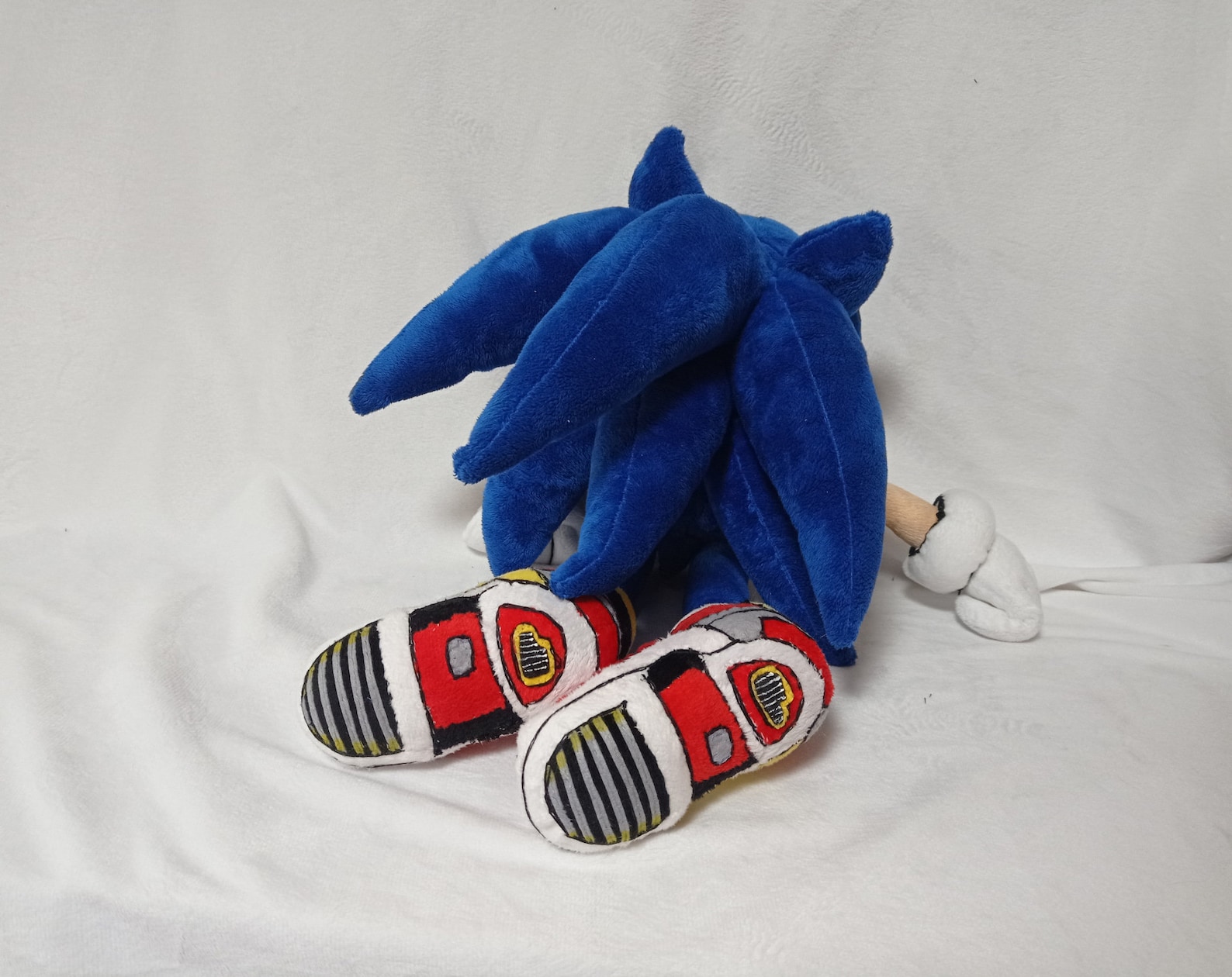Custom Plush Just Like Sonic Adventure 2 With Soap Shoes Etsy
