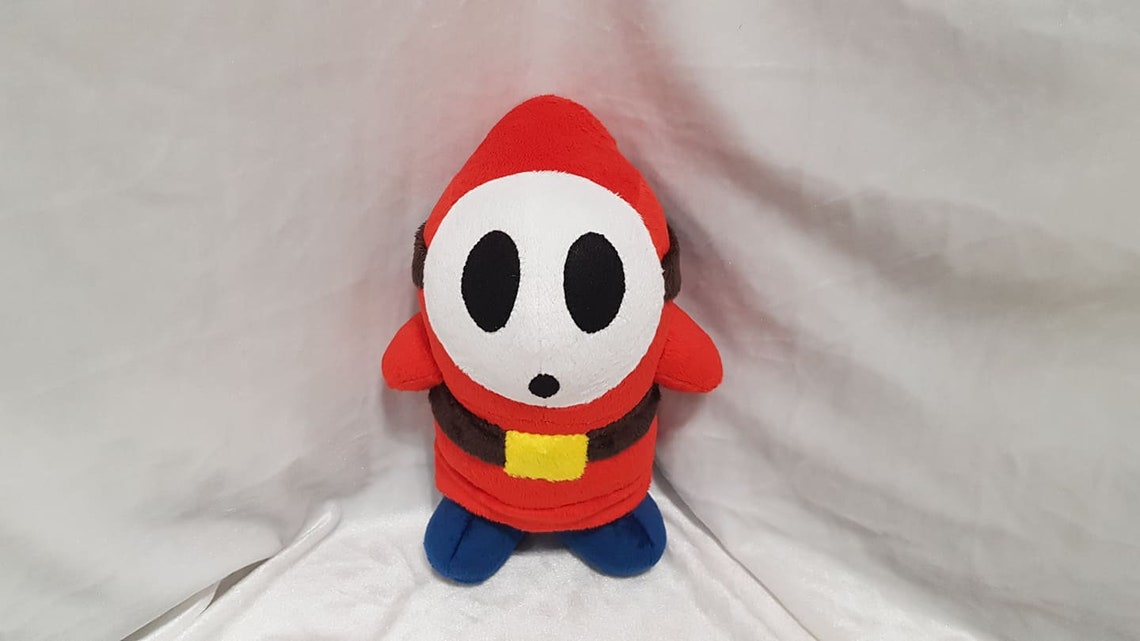 shy guy mario plush