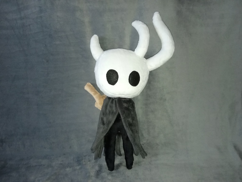 Please send me your drawing. Custom plush toys Inspired by hollow knight broken vessel Stuffed