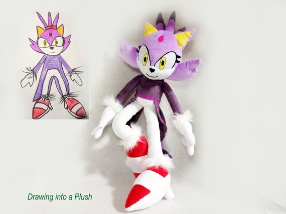 Buy Custom Plush Just Neo Metal Sonic Inspired Funmade Online in India 