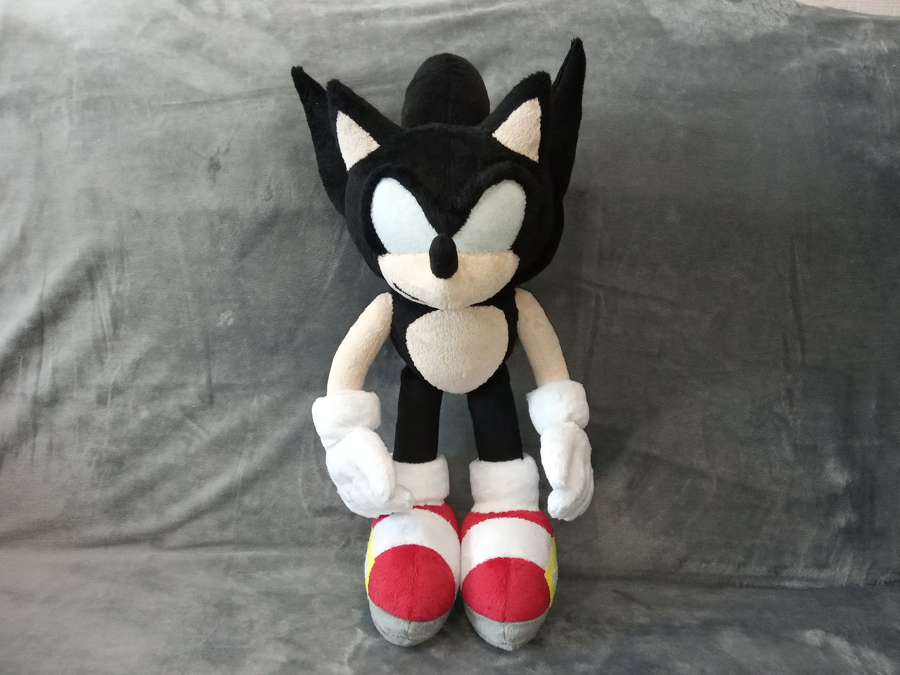 Custom Plush Just Like Dark Sonic the Sonic X the Dark Brotherhood