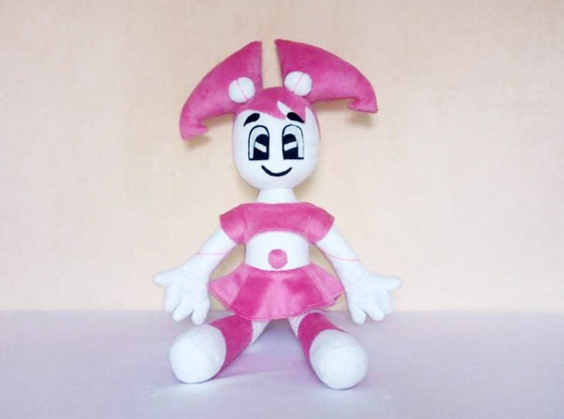 Plush made from the drawing inspired by Jenny robot Life as Etsy