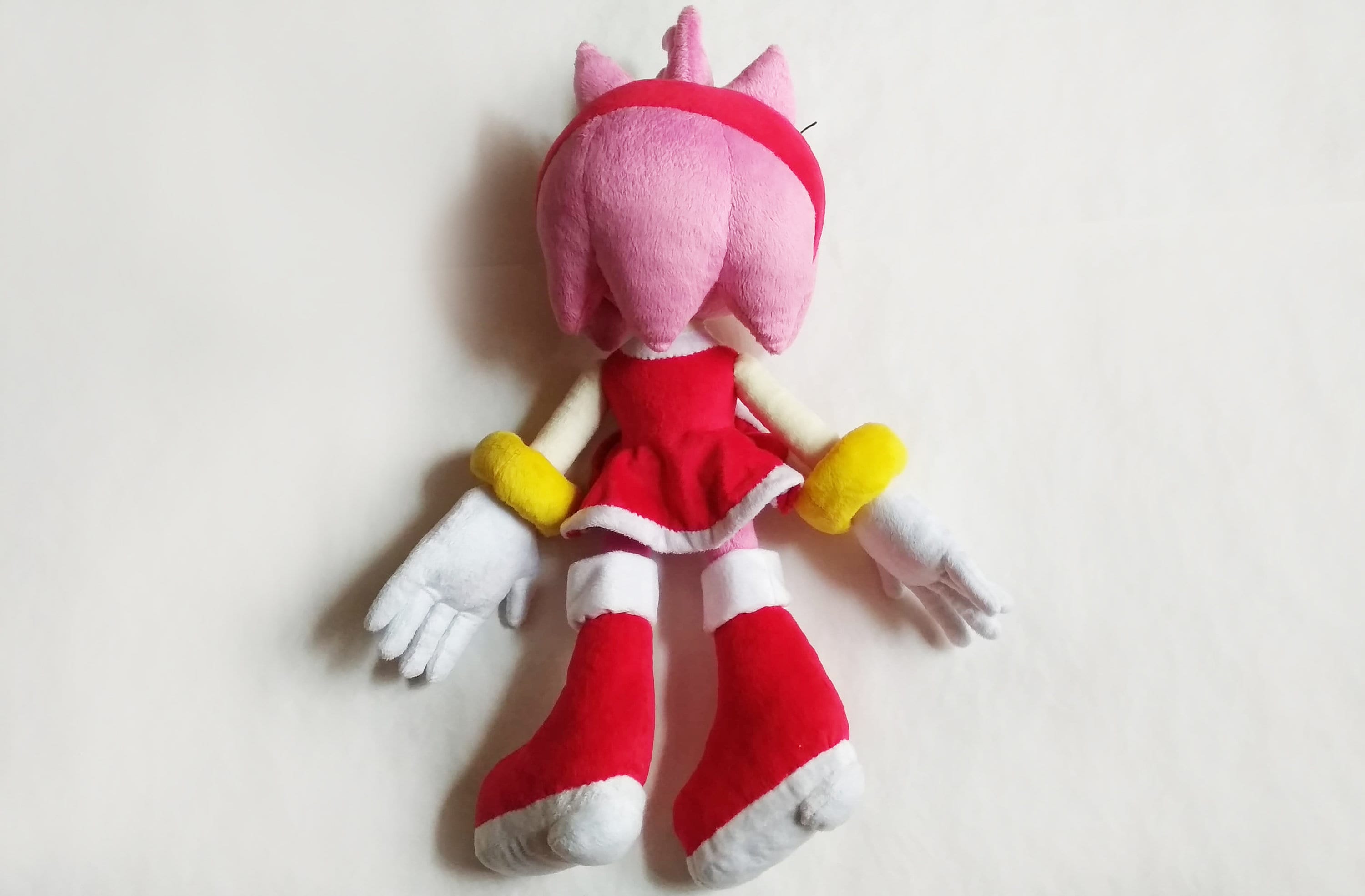 Custom plush Just Like amy rose sonic inspired funmade unofficial handmade to order from the drawing Etsy