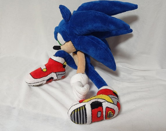 Custom Plush Just Like Sonic Adventure 2 With Soap Shoes 