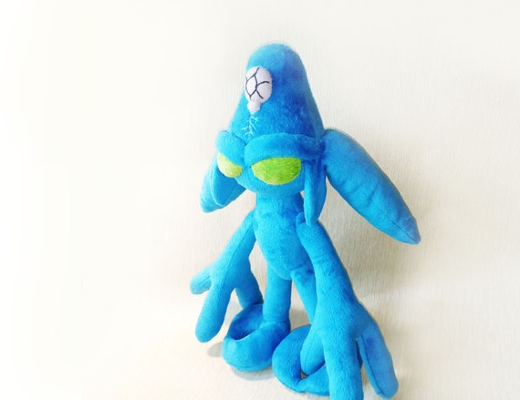 Сustom Plush Just Like Hyper Sonic the Hedgehog Inspired Handmade to Order  , Not Official 