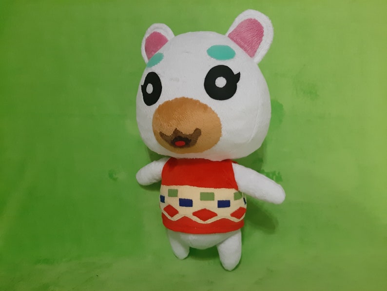 Custom plush Flurry villager from animal crossing inspired | Etsy