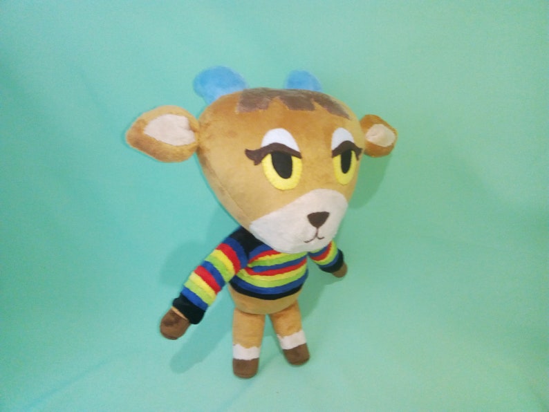 Animal Crossing Pashmina custom plush made to order 4o cm | Etsy