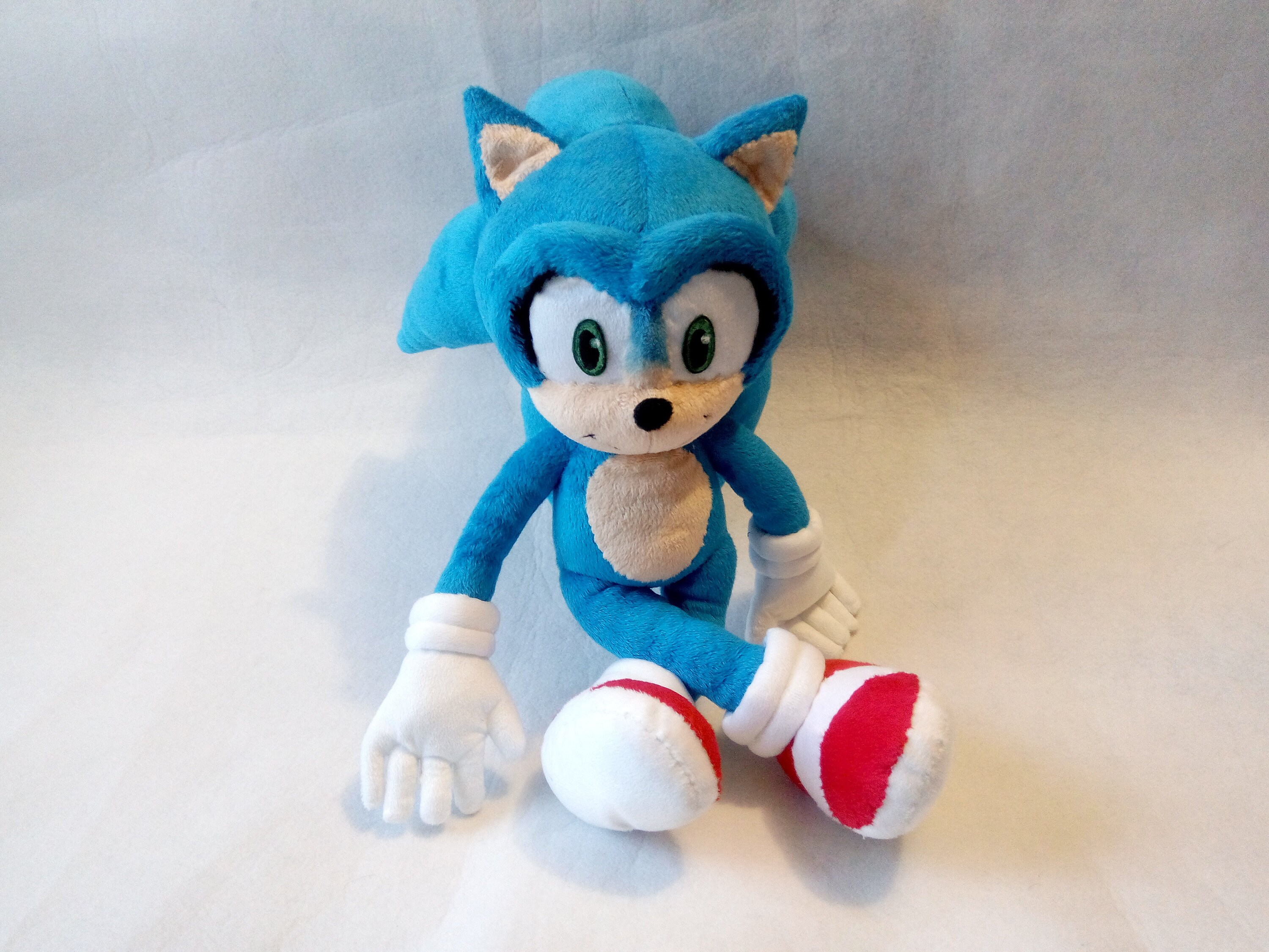light blue sonic plush
