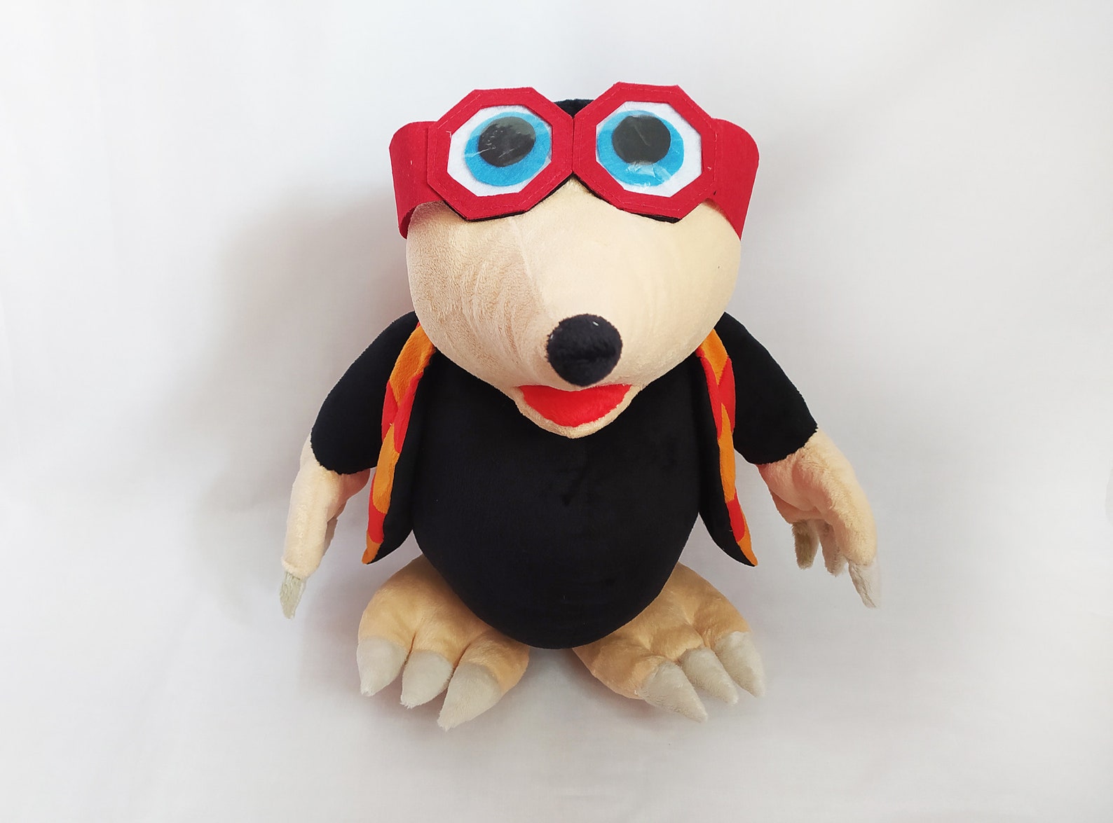 Custom Plush Just Like Mole Bottles From Banjo Kazooie Etsy