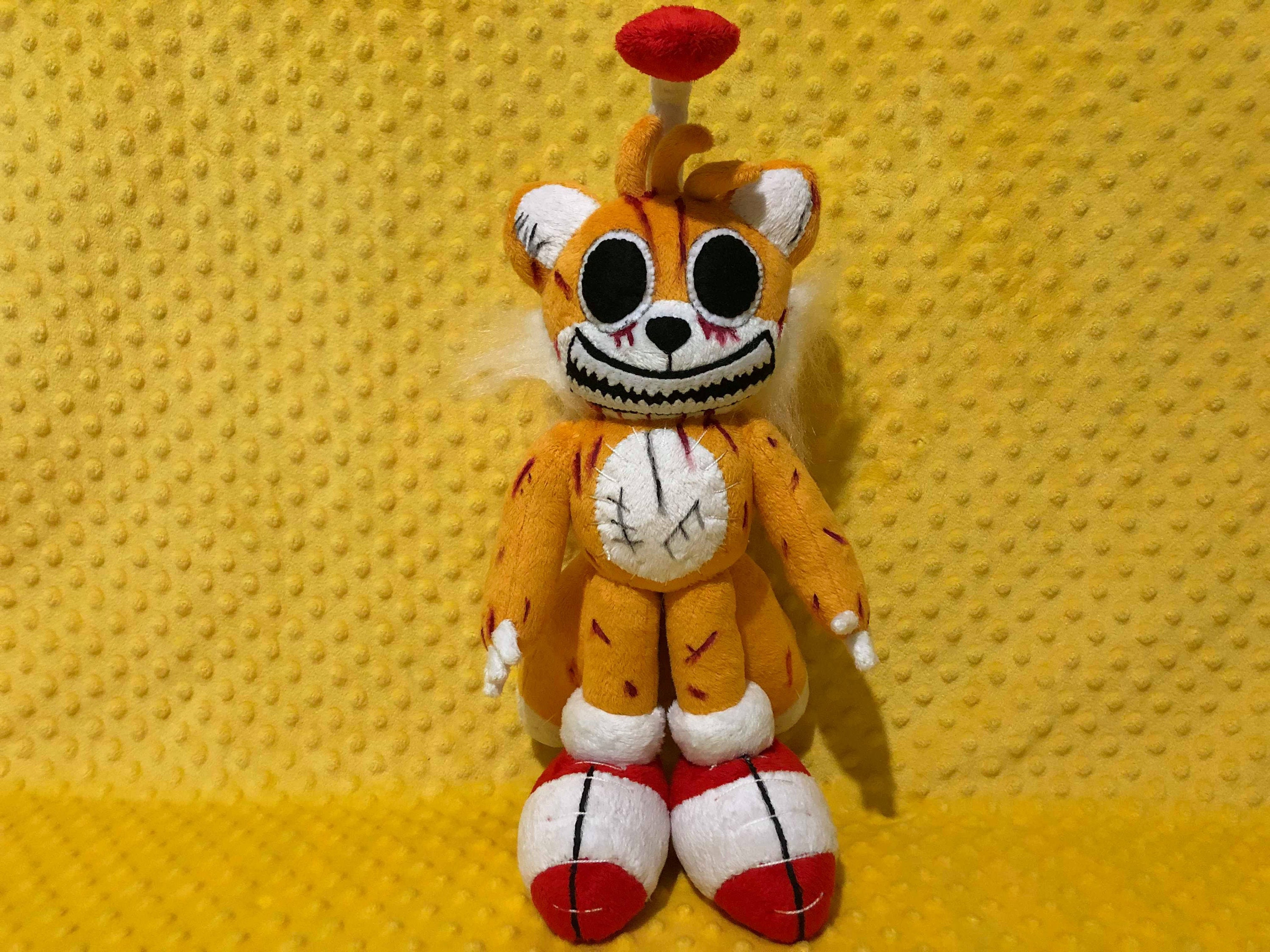 Custom Plush Just Like Tails doll inspired plush (funmade) , handmade to  order from the drawing. Not for Christmas