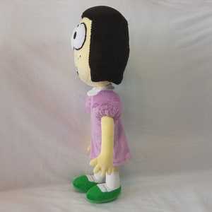 Custom plush Just Like Big City Greens Cricket Tilly inspired funmade plush, handmade to order from the drawing, 40 cm. Not for Christmas image 8