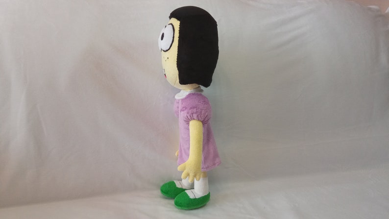 Custom plush Just Like Big City Greens Cricket Tilly inspired funmade plush, handmade to order from the drawing, 40 cm. Not for Christmas image 8