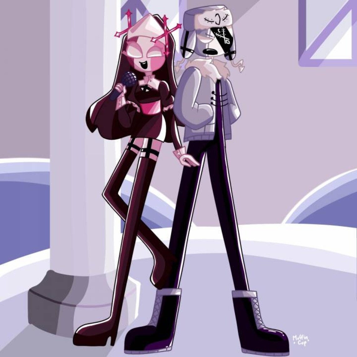 Toy from the picture Ruv from Friday Night Funkin | Etsy