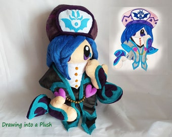 Custom Plush Just Like Sister From Kirby Inpired Funmade