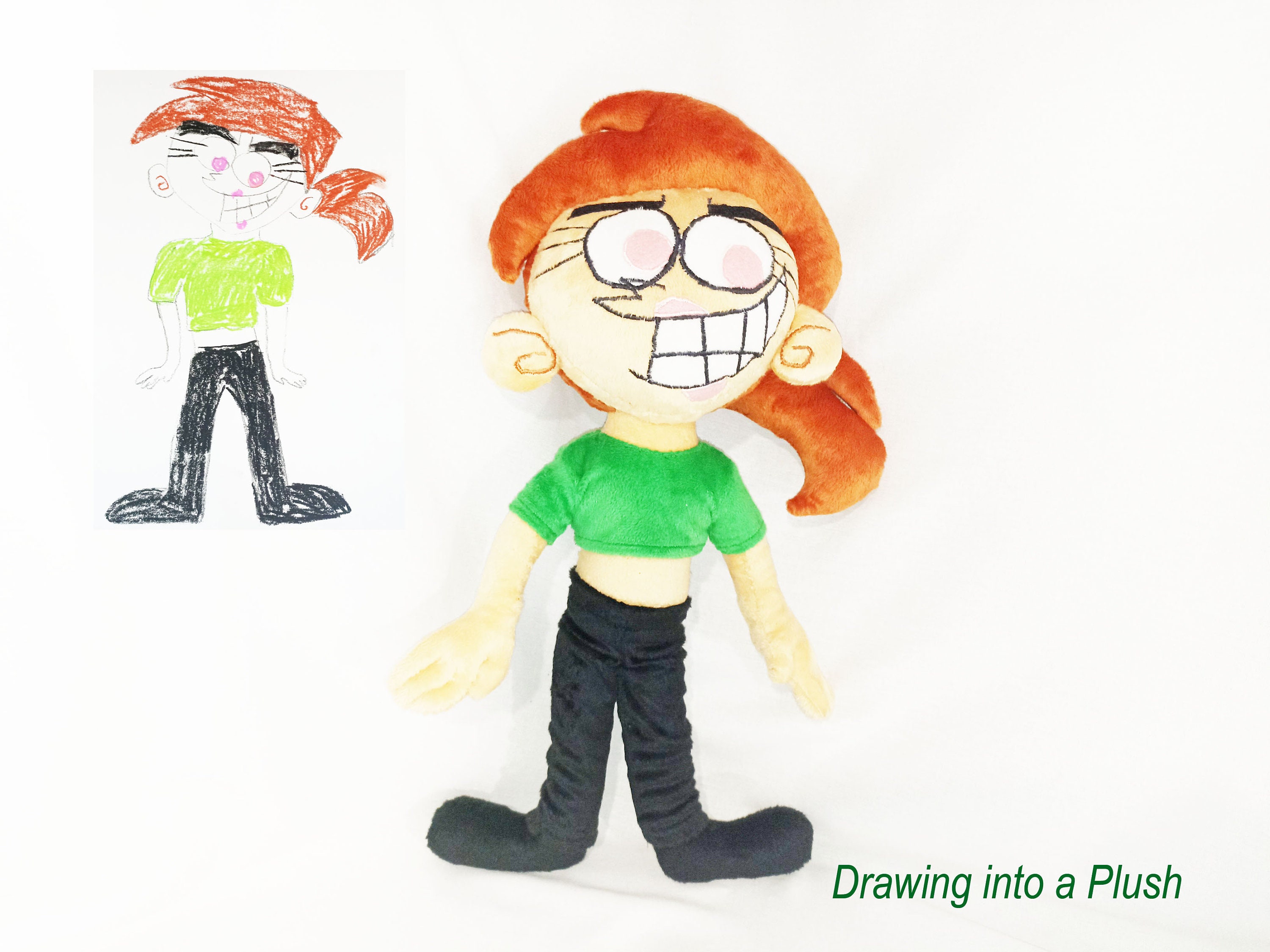Custom Plush Just Like Vicky From the Fairly Oddparents Etsy