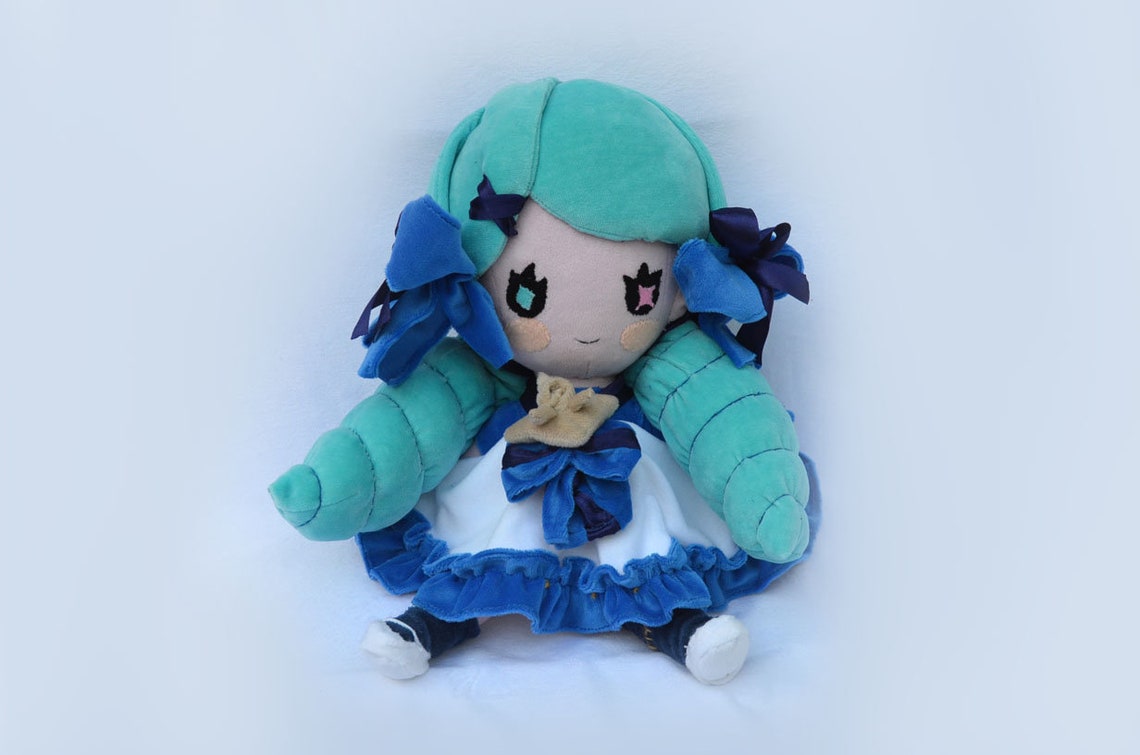 Doll League of Legends Gwen inspired plush handmade to order | Etsy