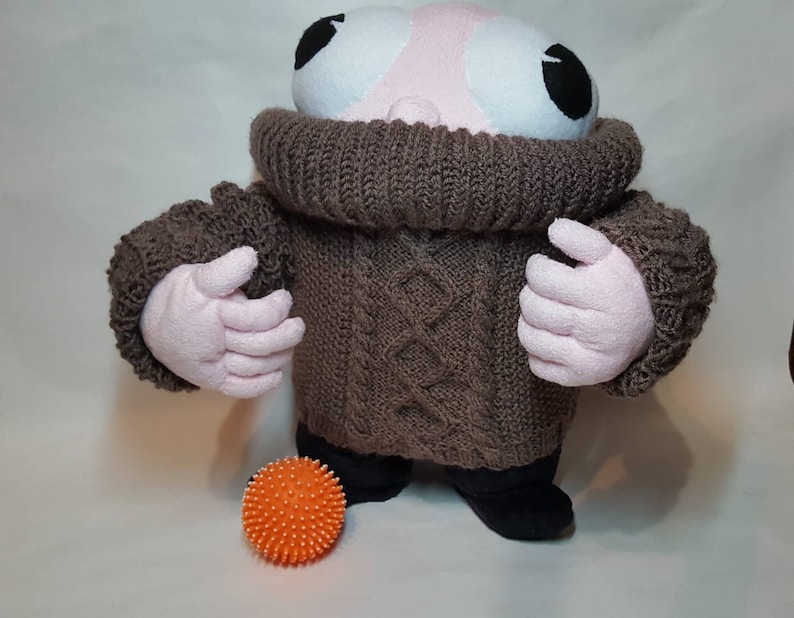 Custom plush toys. Inspired by Gord from Wreck it Ralph 2. | Etsy